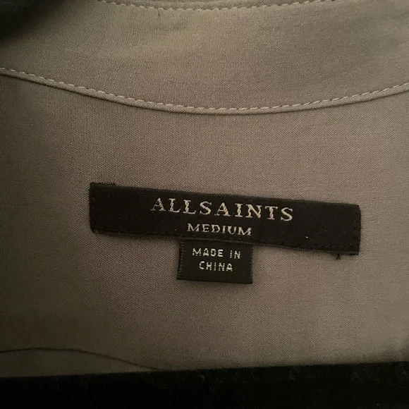 All Saints Millie shirt M - Picture 6 of 7